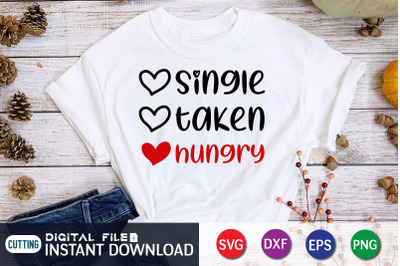 Single Taken Hungry SVG