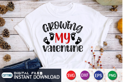 Growing My Valentine SVG