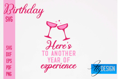 Birthday SVG | Happy Birthday Quotes SVG Design | Happy Days SVG