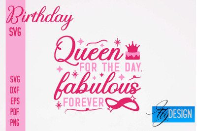 Birthday SVG | Happy Birthday Quotes SVG Design | Happy Days SVG