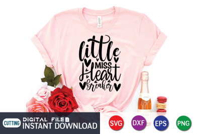 Little Miss Heart Breaker SVG