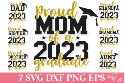 Proud 2023 Graduate Family SVG