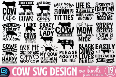 Cow SVG Bundle