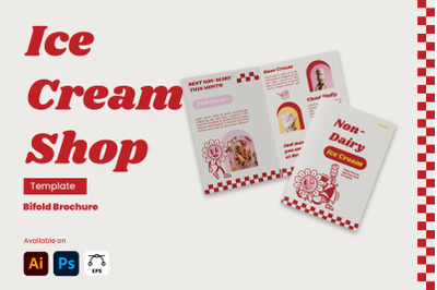 Ice Cream Shop - Bifold Brochure