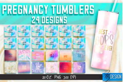 Pregnancy Tumblers | Pregnant Woman Tumbler Sublimation | PNG 20 Oz v1