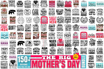 Mega Mother&#039;s Day SVG bundle