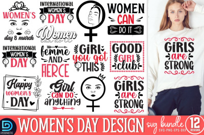 Women&#039;s Day SVG Bundle