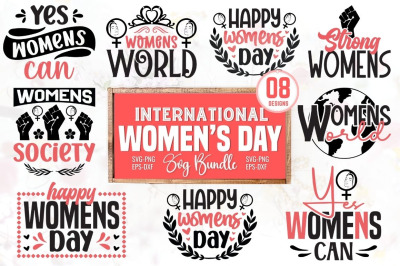 Women&#039;s Day SVG Bundle