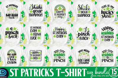 Boho St Patricks Day SVG Bundle