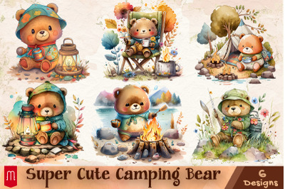 Super Cute Camping Bear Bundle