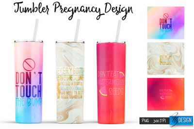 Pregnancy Tumblers | Pregnant Woman Tumbler Sublimation | PNG 20 Oz