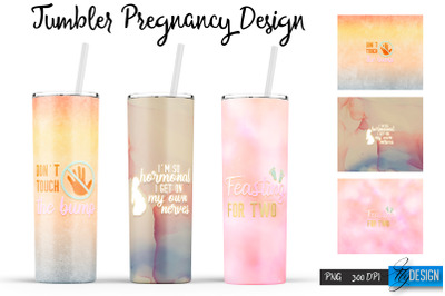 Pregnancy Tumblers | Pregnant Woman Tumbler Sublimation | PNG 20 Oz