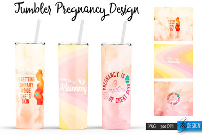 Pregnancy Tumblers | Pregnant Woman Tumbler Sublimation | PNG 20 Oz