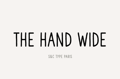 The Hand Wide Pack