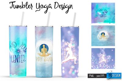 Yoga Tumblers | Yoga Tumbler Sublimation | PNG 20 Oz Tumbler | Tumbler