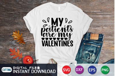 My Patients Are My Valentine SVG