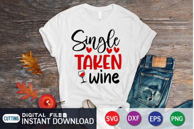 Single Taken Wine SVG