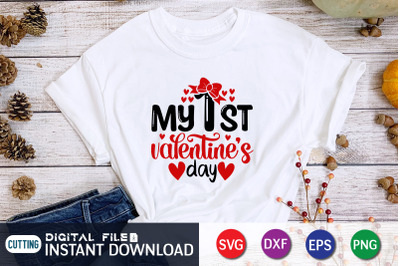 My 1st Valentines Day SVG