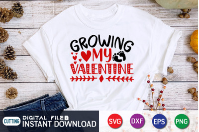 Growing My Valentine SVG