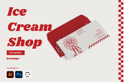 Ice Cream Shop - Envelope