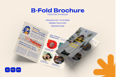 Fashion Eyewear - Bifold Brochure