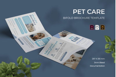 Pet Care - Bifold Brochure