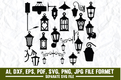 Garden Lamp,lantern, silhouette, ramadan, icon, design, technology, is