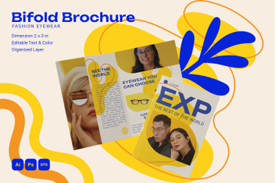 Fashion Eyewear - Bifold Brochure