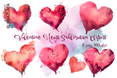 Valentine Day Heart Illustration | 8 variations