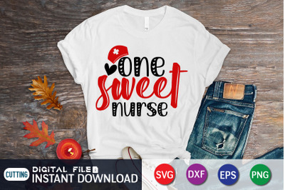 One Sweet Nurse SVG