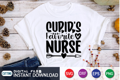 Cupids Favorite Nurse SVG