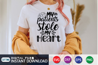 My Patients Stole My Heart Valentine SVG