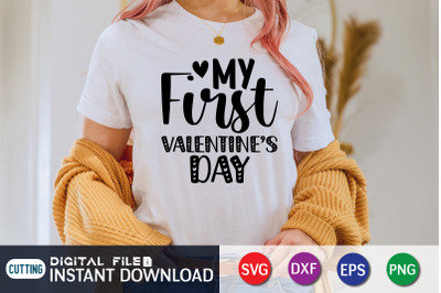 My First Valentines Day SVG