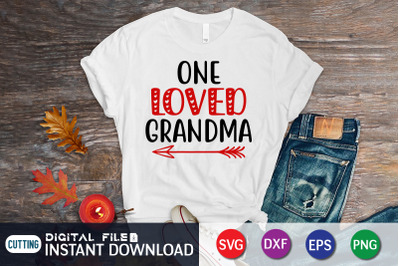 One Loved Grandma SVG