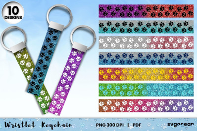 Key Fob Sublimation | Keychain | Wristlet