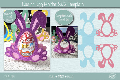 Easter egg holder SVG| Easter bunny egg holder svg| Easter Treats