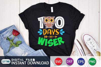 100 Days Wiser SVG