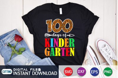 100 Days of Kinder Garten SVG