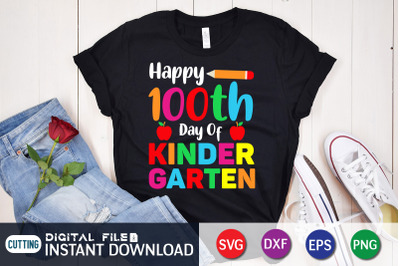 Happy 100th Day of Kindergarten SVG