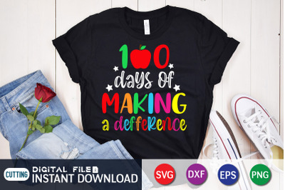 100 Days of Making Difference SVG