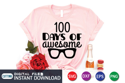 100 Days of Awesome SVG