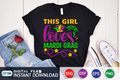 This Girl Loves Mardi Gras SVG