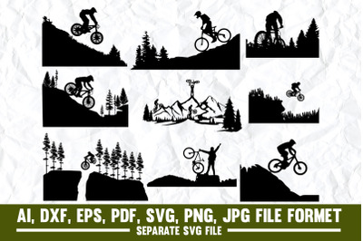 Jump mountain bike,BMX Cycling, Jumping, Mountain Bike, Bicycle, Cycli