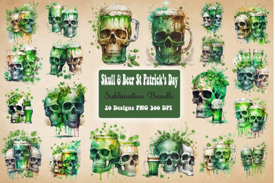 Skull &amp; Beer St Patrick&#039;s Day Bundle