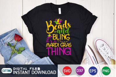 Beads &amp;amp; Bling Mardi Gras Thing SVG