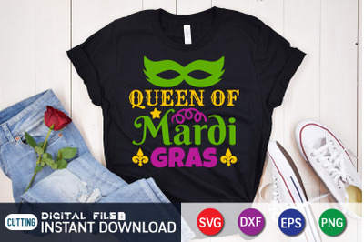 Queen of Mardi Gras SVG