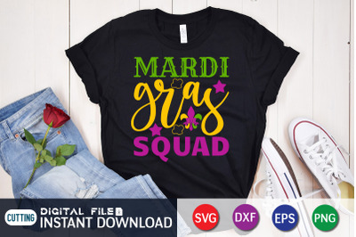 Mardi Gras Squad SVG