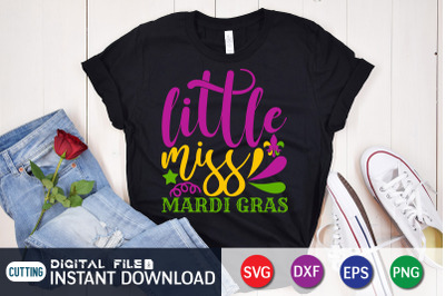 Little Miss Mardi Gras SVG