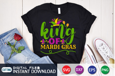 King of Mardi Gras SVG