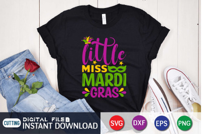 Little Miss Mardi Gras SVG